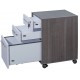 Nero Executive Three Drawer Pedestal